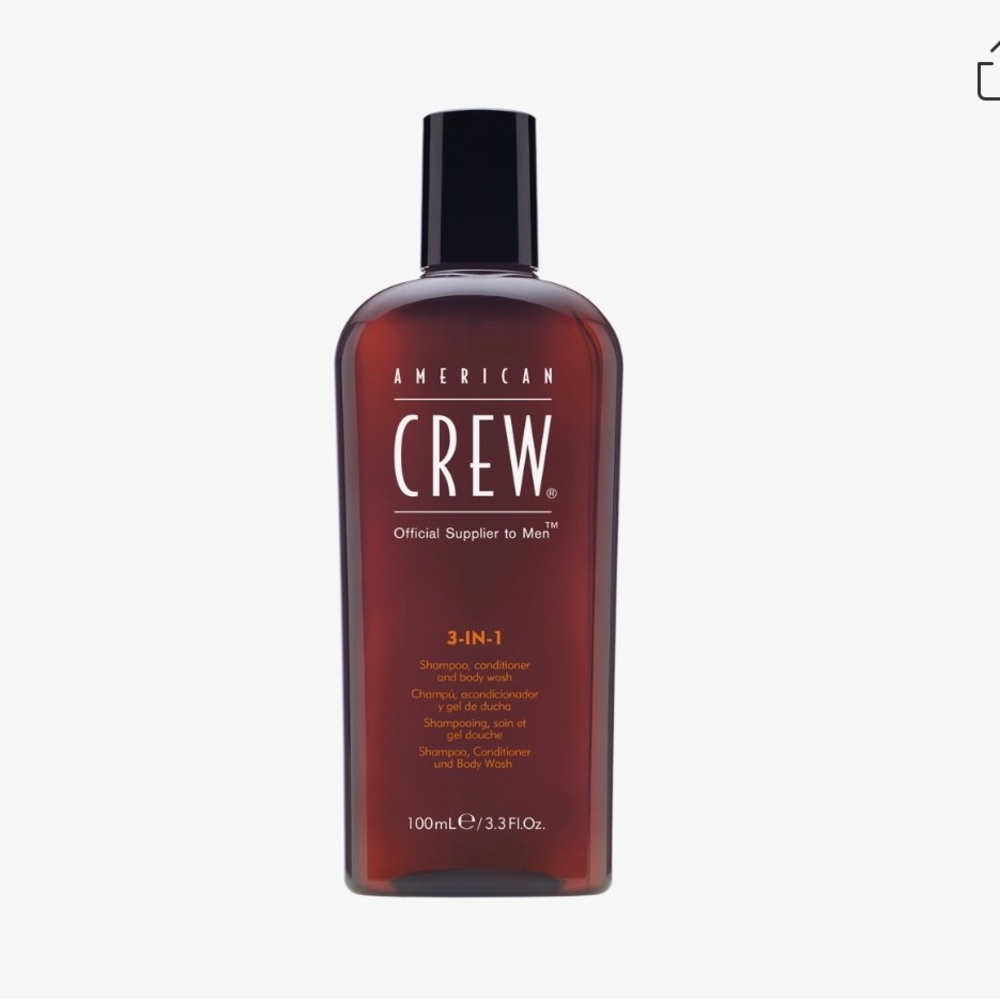 AMERICAN CREW 3-in-1 Shampoo, Conditioner, & Body Wash